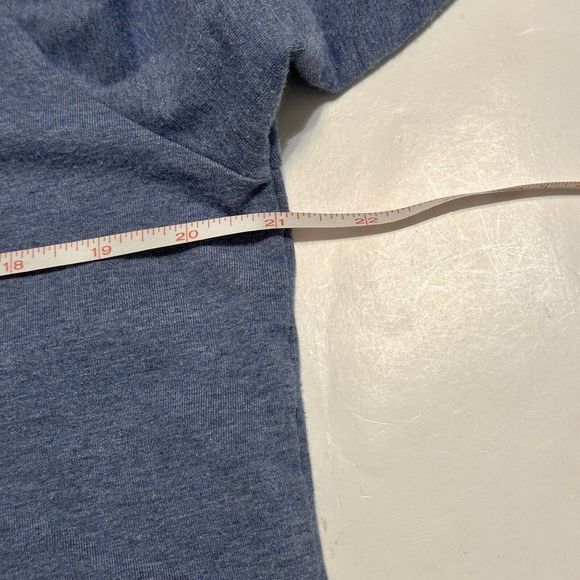 Travis Mathew Quarter 1/4 Zip Pullover Men’s Med Blue Long Sleeve Pockets - Picture 5 of 13